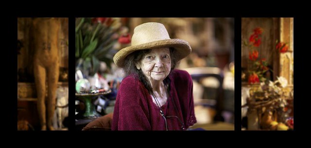 Portrait of Margaret Olley in her Paddington studio by John McRae, 2011
