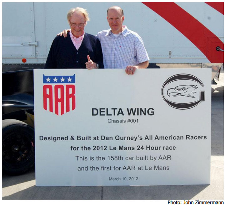 Dan Gurney and CEO Justin Gurney_Delta Wing