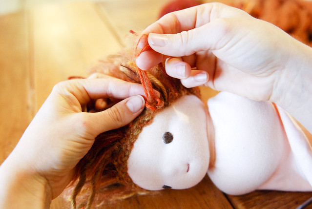 braided doll wig tutorial