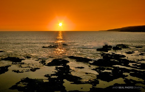 ocean sunset sun seascape lumix hawaii bay surf panasonic tidepools lanai manele hulopoe lx5