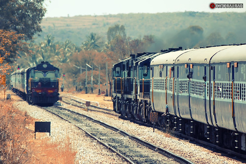 railroad train railway locomotive shakti alco indianrailways kjm wdg3a