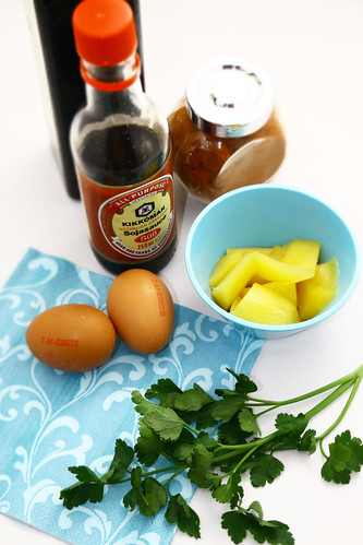 ingredients egg, mango
