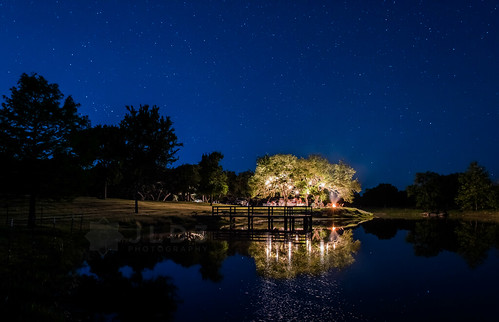 ranch longexposure family blue camp lake reflection night stars outdoors fire photography lights pier dock pond nikon skies texas peaceful clear gathering 24mm hillcountry starry tranquil boerne 14g d810 bluebonnetts jld3