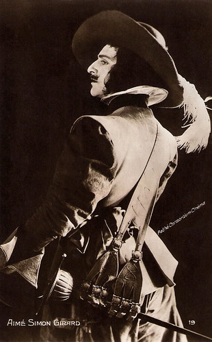 Aimé Simon-Girard as D'Artagnan in Les Trois Mousquetaires (1921)