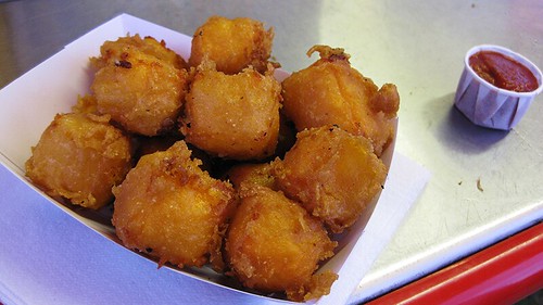 fried cheddar cheese curds