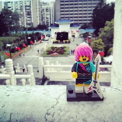 Pinkie visiting #Taipei #Lego