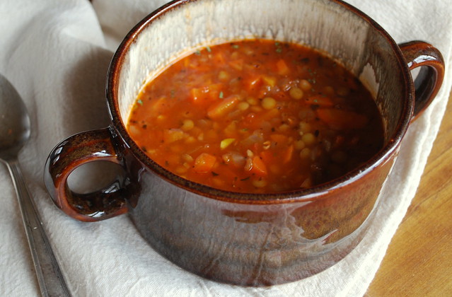 The Cutting Edge of Ordinary: Greek (Fakes) Lentil Soup