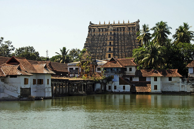 Goporum, Sri Padmanabhaswamy Temple Trivandrum. Kerala.