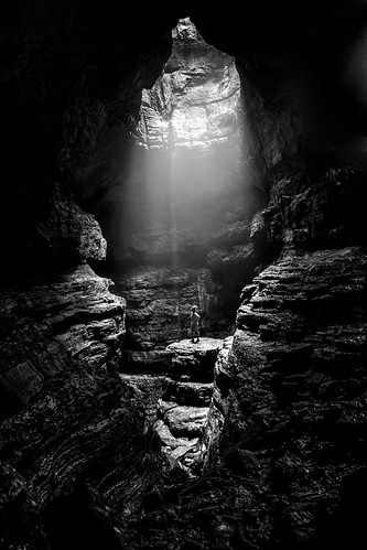 cave alabama bw stephens gap waterfall