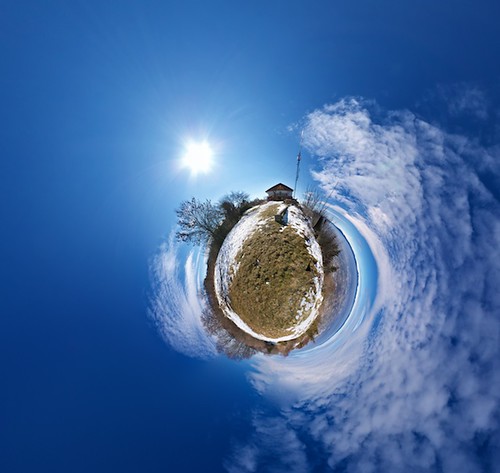 panorama mountain france alps temple switzerland view geneva little buddhist panoramic round planet stitched 360º stereographic hugin salève