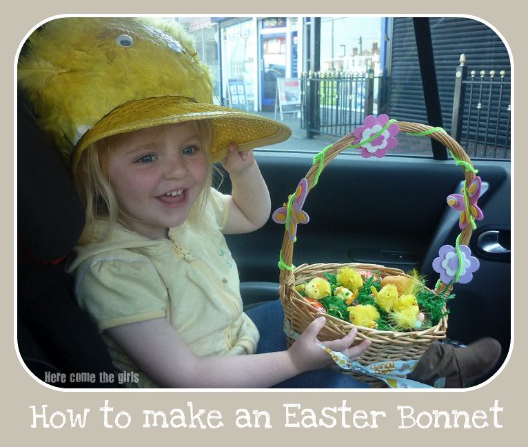 Easter bonnet craft for kids
