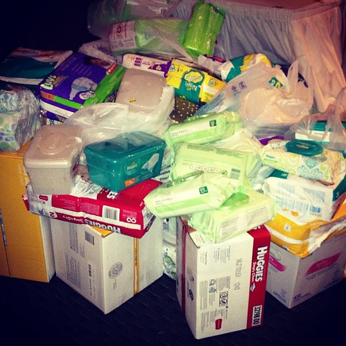 What a haul! Way to go @momsintow and @nestlingsdb