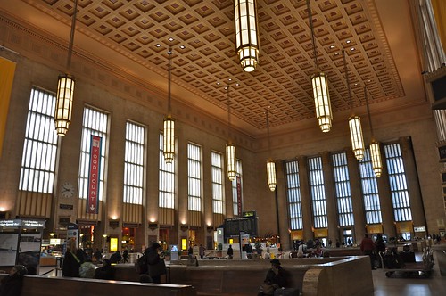 Interior view of 30th Street Station