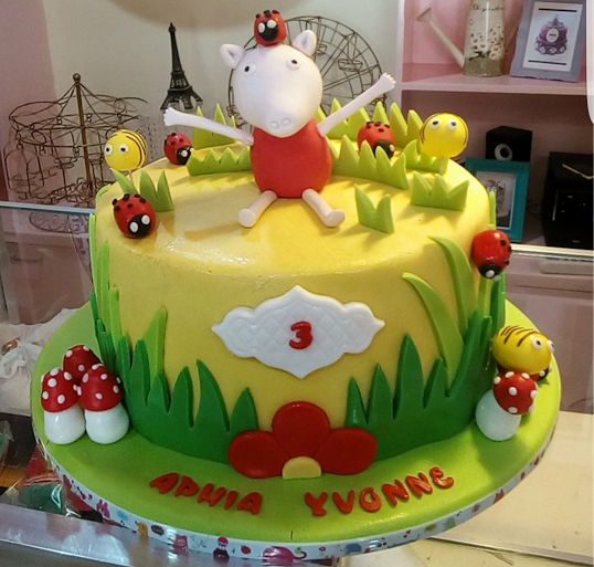 Peppa Pig Themed Cake of Sweet Escape by Mennelle
