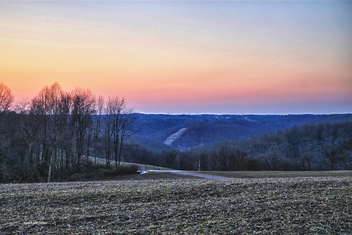 winter sunset ohio canon landscape view valley february hdr distant