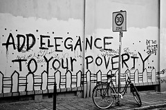 add elegance to your poverty