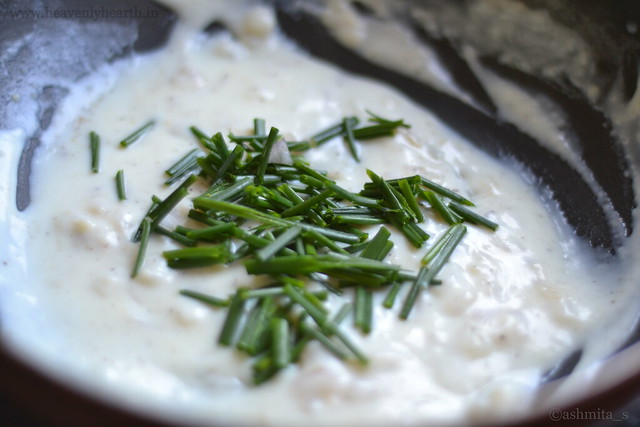 Pasta in White Sauce with Chives