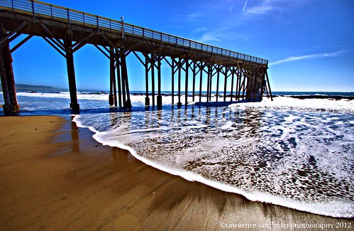 california reflections pier san surf beaches pilings 500views ultrawide simeon wetsand landscapephotography sansimeonstatepark williamrandolphhearststatebeach 200comments mygearandme