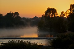 Vaal River Sunrise mist