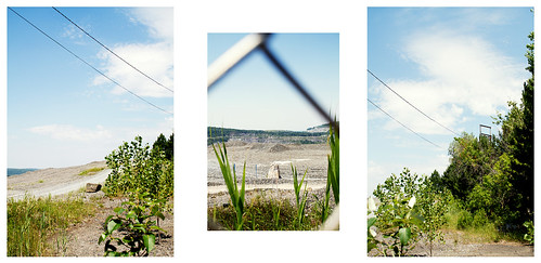 road rock landscape photography triptych 2011 jeanmichaelseminaro theasbestosproject