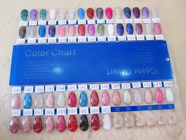 Nail Harmony Gelish Colour Chart#*^