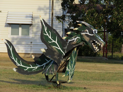metal rural folkart dragon lincoln kansas