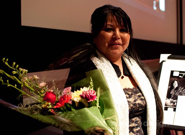 Doreen Manuel with Leadership in Education Award