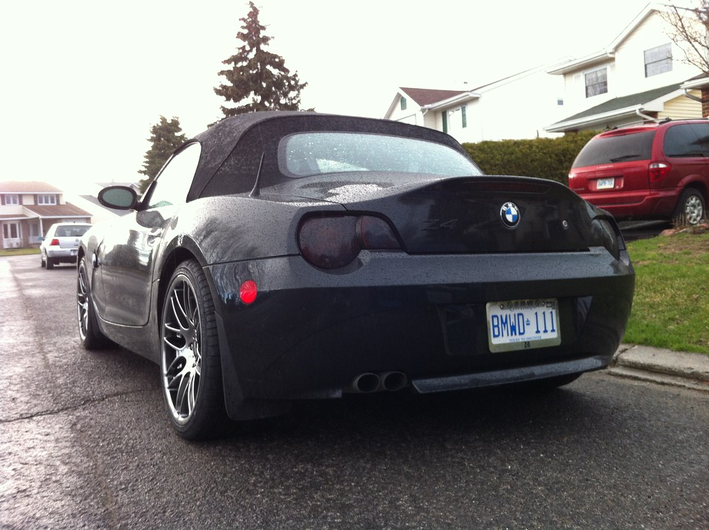 Considering removing my Z4 badge from the trunk (boot