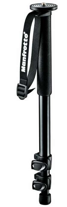 High quality and great design - Manfrotto photographic equipment. A popular monopod.