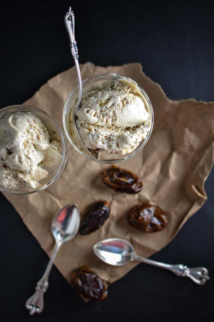 Medjool Date and Walnut Ice Cream | Things I Made Today