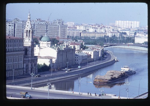 Log Barge, Moscow, 1969