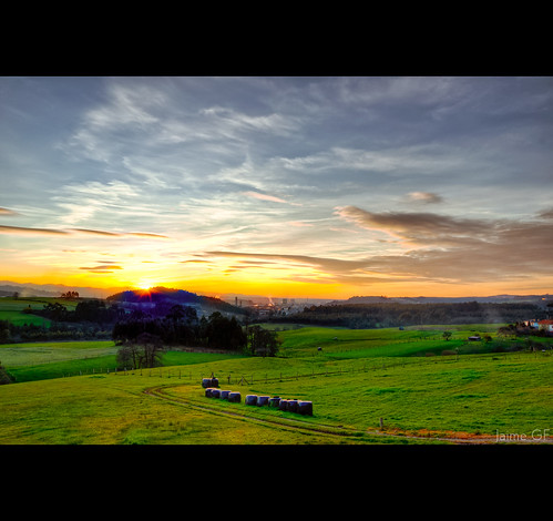 sunset landscape atardecer spain nikon asturias paisaje explore hdr carreño d40 bestcapturesaoi elitegalleryaoi