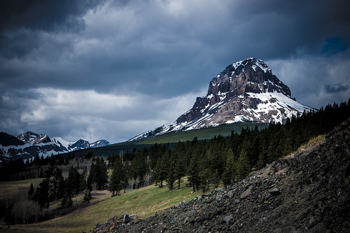 mountain landscape sony alberta crowsnest rockymountains coleman lightroom a700 ianmckenziephotography