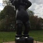 Kaws sculpture at Yorkshire sculpture park