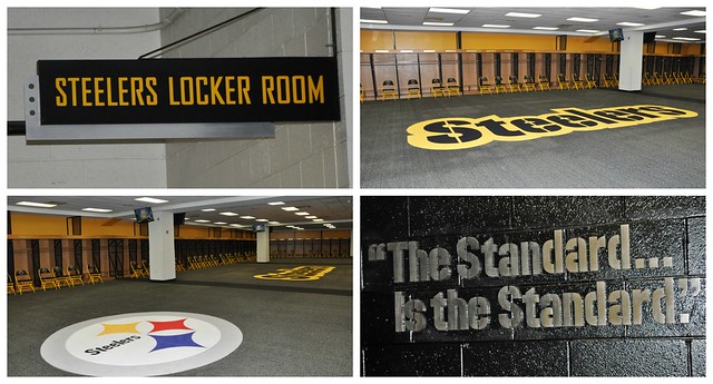 Steelers Locker Room