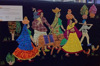Beautiful Peasants~ Quilt by Geetla Sharma