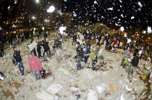 Valentines pillow fight SF