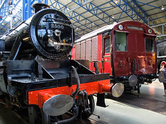 LMS Class 4MT and LNWR 'Oerlikon' EMU