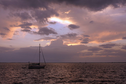florida gulfcoast gulfofmexico portcharlotte bay harbor sunset sky sailboat yacht clouds puntagorda