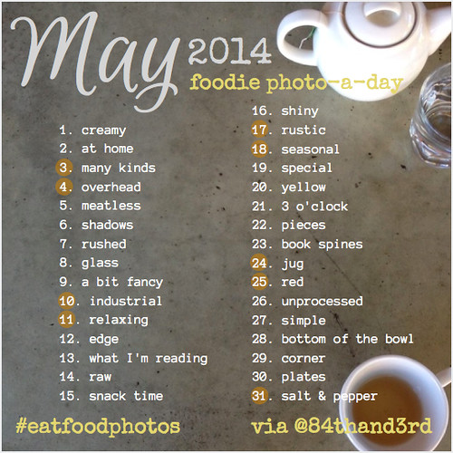 2014 May #eatfoodphotos - the food photo-a-day