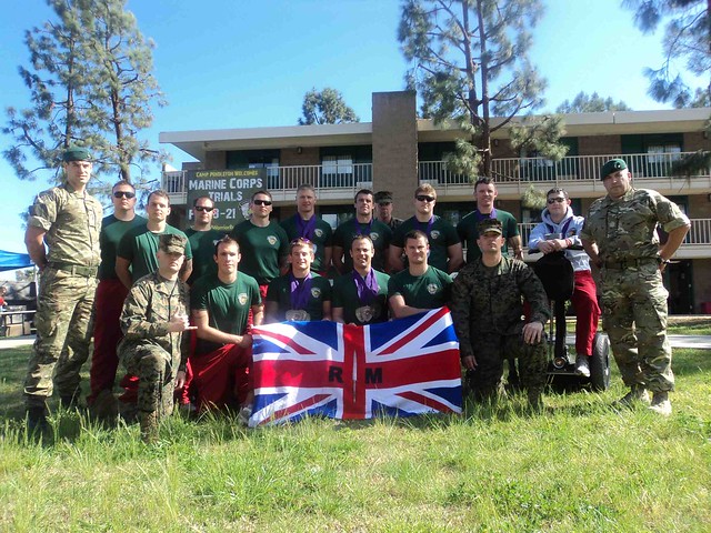 UK Wounded Warrior Team Photo