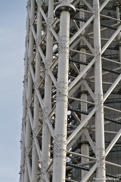 Detalle de la estructura de la Skytree