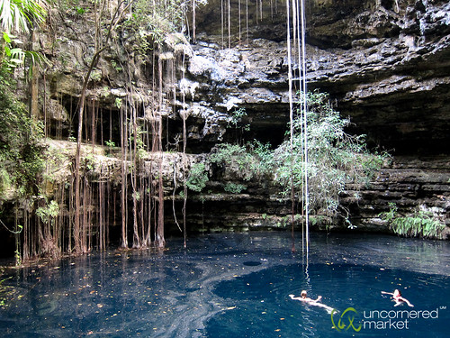 water swimming mexico yucatan cenote tropical hacienda xochempichcenote xocenpich