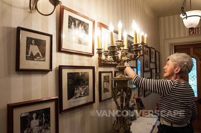 Owner Betty Anne Faulkner shows us her collection of family photos