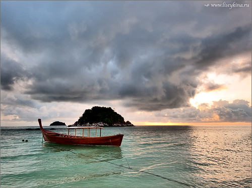 ocean morning sea sun sunrise thailand kolipe satun kohlipe bankolipe