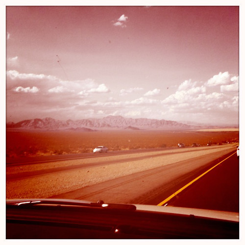 road to vegas from LA-desert 18