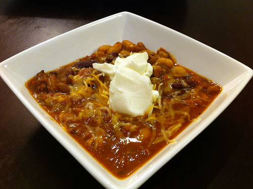 Spicy beef chili