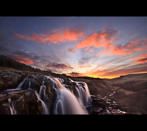 sunset canon scotland waterfall loupoffintry overhoist eos60d