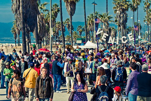 Venice Beach Mardi Gras 2012
