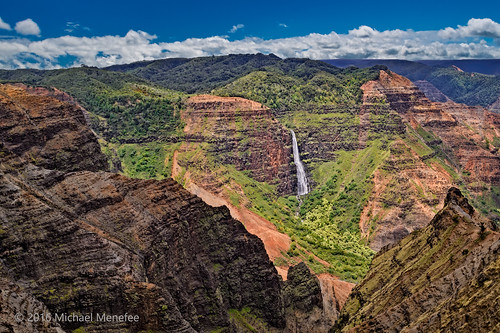 travel nature landscape island hawaii waterfall nikon scenic canyon falls kauai tropical waimea hi tropics waimeacanyon d500 kauaicounty waipoofalls menefee nikond500 kokeestream kauaʻi michaelmenefee